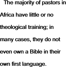 The majority of pastors in