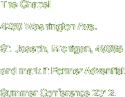 The Chapel 4250 Washington Ave. St. Joseph,