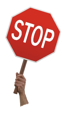 Stop sign