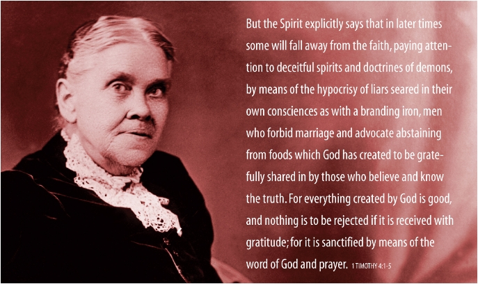 Ellen White with text